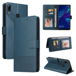 Custodia per telefono in pelle magnetica GQUTROBE Skin Feel, For Huawei P40 Lite, For Huawei P40 Pro, For Huawei P Smart 2019, For Huawei P Smart Z