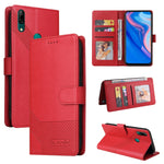 Custodia per telefono in pelle magnetica GQUTROBE Skin Feel, For Huawei P40 Lite, For Huawei P40 Pro, For Huawei P Smart 2019, For Huawei P Smart Z