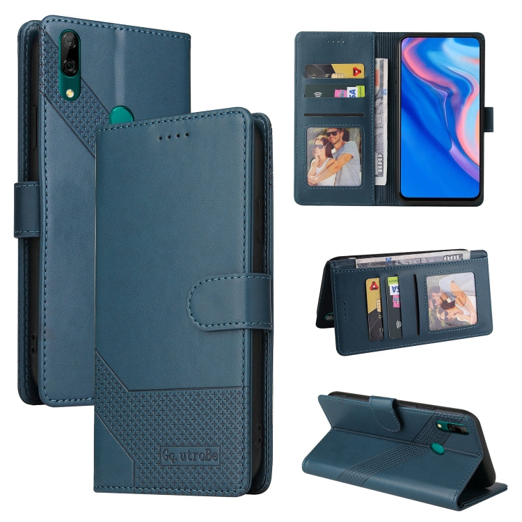 Custodia per telefono in pelle magnetica GQUTROBE Skin Feel, For Huawei P40 Lite, For Huawei P40 Pro, For Huawei P Smart 2019, For Huawei P Smart Z