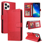 Custodia per telefono in pelle magnetica GQUTROBE Skin Feel, For iPhone 13 Pro Max, For iPhone 13 Pro, For iPhone 13, For iPhone 13 mini