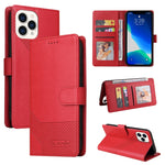 Custodia per telefono in pelle magnetica GQUTROBE Skin Feel, For iPhone 13 Pro Max, For iPhone 13 Pro, For iPhone 13, For iPhone 13 mini