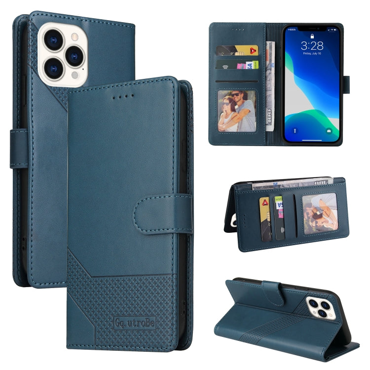 Custodia per telefono in pelle magnetica GQUTROBE Skin Feel, For iPhone 13 Pro Max, For iPhone 13 Pro, For iPhone 13, For iPhone 13 mini