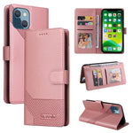 Custodia per telefono in pelle magnetica GQUTROBE Skin Feel, For iPhone 13 Pro Max, For iPhone 13 Pro, For iPhone 13, For iPhone 13 mini