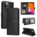 Custodia per telefono in pelle magnetica GQUTROBE Skin Feel, For iPhone 12 Pro Max, For iPhone 12 / 12 Pro, For iPhone 12 mini, For iPhone 11 Pro Max
