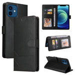 Custodia per telefono in pelle magnetica GQUTROBE Skin Feel, For iPhone 12 Pro Max, For iPhone 12 / 12 Pro, For iPhone 12 mini, For iPhone 11 Pro Max