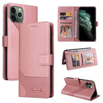 Custodia per telefono in pelle magnetica GQUTROBE Skin Feel, For iPhone 11 Pro, For iPhone 11, For iPhone XR, For iPhone XS Max