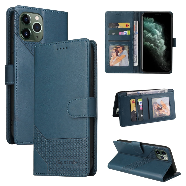 Custodia per telefono in pelle magnetica GQUTROBE Skin Feel, For iPhone 11 Pro, For iPhone 11, For iPhone XR, For iPhone XS Max