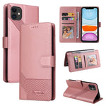 Custodia per telefono in pelle magnetica GQUTROBE Skin Feel, For iPhone 11 Pro, For iPhone 11, For iPhone XR, For iPhone XS Max