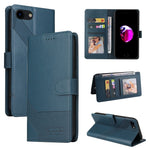 Custodia per telefono in pelle magnetica GQUTROBE Skin Feel, For iPhone XS / X, For iPhone SE 2022 / SE 2020 / 8 / 7, For iPhone 8 Plus / 7 Plus