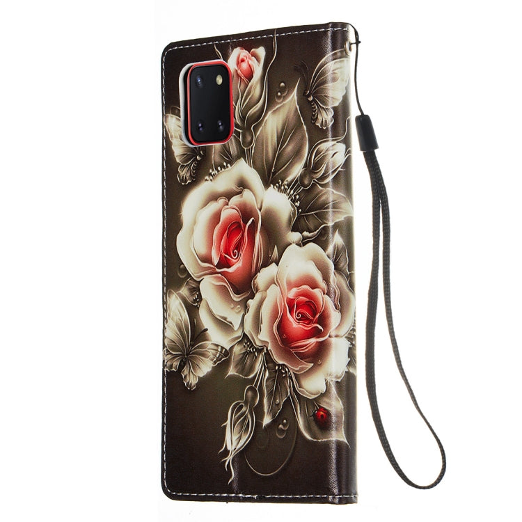 Custodia portafoglio in pelle flip per Galaxy M60s e A81