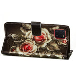 Custodia portafoglio in pelle flip per Galaxy M60s e A81