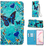 Custodia portafoglio in pelle flip per Galaxy M60s e A81