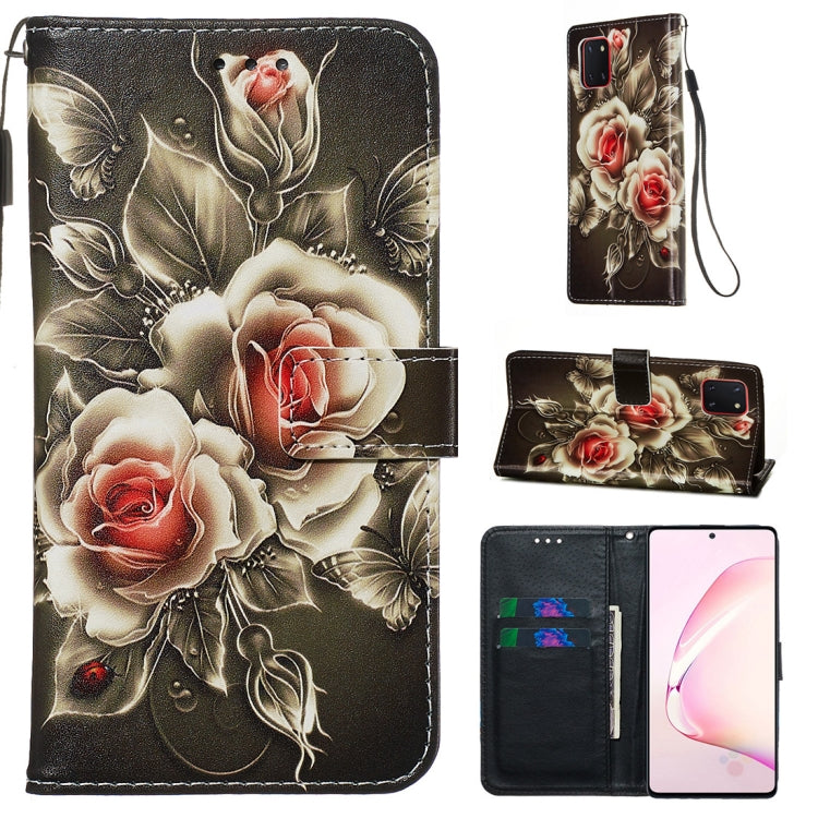 Custodia portafoglio in pelle flip per Galaxy M60s e A81