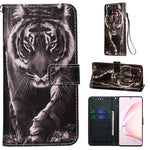 Custodia portafoglio in pelle flip per Galaxy M60s e A81
