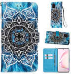 Custodia portafoglio in pelle flip per Galaxy Note10 Lite