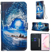 Custodia portafoglio in pelle flip per Galaxy Note10 Lite