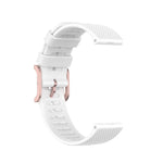 Cinturino in silicone con fibbia quadrata in oro rosa, For Coros Apex 46mm / Apex Pro