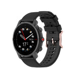 Cinturino in silicone con fibbia quadrata in oro rosa, For Coros Apex 46mm / Apex Pro