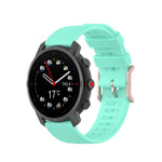 Cinturino in silicone con fibbia quadrata in oro rosa, For Coros Apex 46mm / Apex Pro