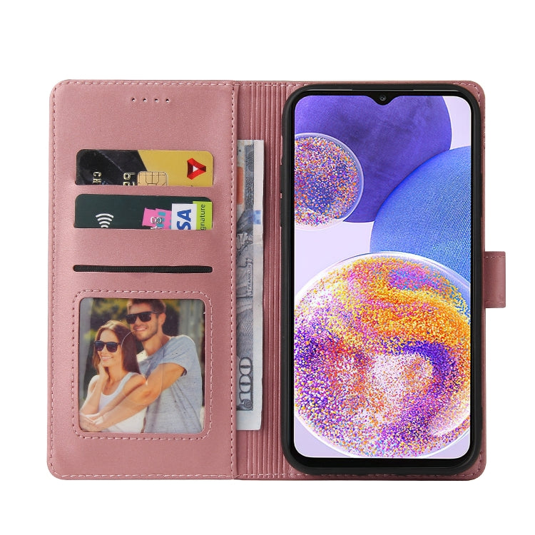 Custodia per telefono in pelle magnetica GQUTROBE Skin Feel, For Samsung Galaxy A23, For Samsung Galaxy A02, For Samsung Galaxy A02s, For Samsung Galaxy A03s