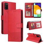 Custodia per telefono in pelle magnetica GQUTROBE Skin Feel, For Samsung Galaxy A23, For Samsung Galaxy A02, For Samsung Galaxy A02s, For Samsung Galaxy A03s