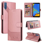 Custodia per telefono in pelle magnetica GQUTROBE Skin Feel, For Samsung Galaxy A7 2018, For Samsung Galaxy A10, For Samsung Galaxy A12, For Samsung Galaxy A13