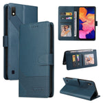 Custodia per telefono in pelle magnetica GQUTROBE Skin Feel, For Samsung Galaxy A7 2018, For Samsung Galaxy A10, For Samsung Galaxy A12, For Samsung Galaxy A13