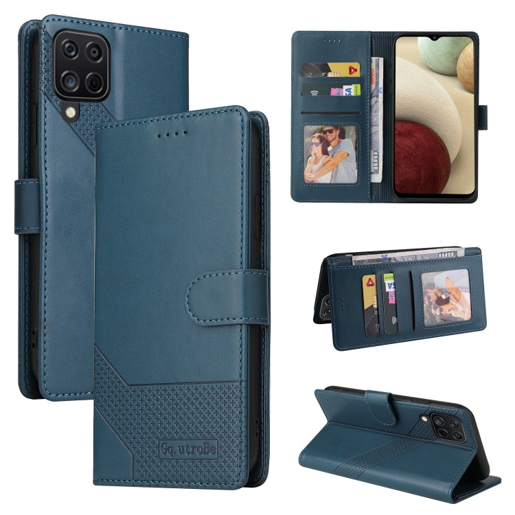 Custodia per telefono in pelle magnetica GQUTROBE Skin Feel, For Samsung Galaxy A7 2018, For Samsung Galaxy A10, For Samsung Galaxy A12, For Samsung Galaxy A13