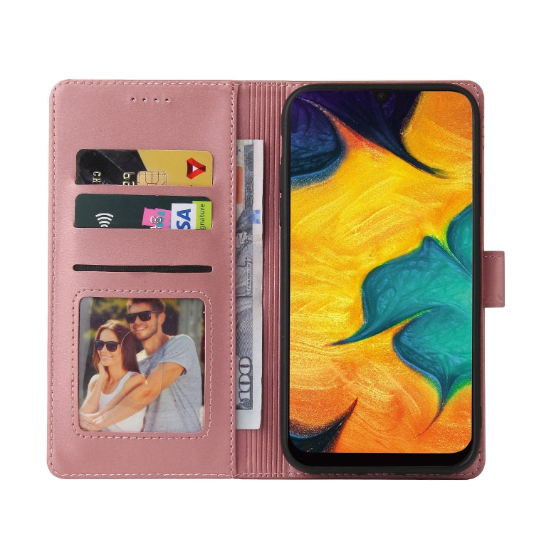 Custodia per telefono in pelle magnetica GQUTROBE Skin Feel, For Samsung Galaxy A20 / A30, For Samsung Galaxy A20e, For Samsung Galaxy A20s, For Samsung Galaxy A21s