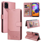 Custodia per telefono in pelle magnetica GQUTROBE Skin Feel, For Samsung Galaxy A22 4G, For Samsung Galaxy A22 5G, For Samsung Galaxy A31, For Samsung Galaxy A32 4G