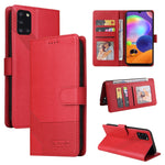 Custodia per telefono in pelle magnetica GQUTROBE Skin Feel, For Samsung Galaxy A22 4G, For Samsung Galaxy A22 5G, For Samsung Galaxy A31, For Samsung Galaxy A32 4G