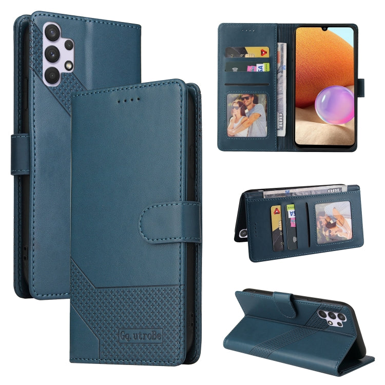 Custodia per telefono in pelle magnetica GQUTROBE Skin Feel, For Samsung Galaxy A22 4G, For Samsung Galaxy A22 5G, For Samsung Galaxy A31, For Samsung Galaxy A32 4G