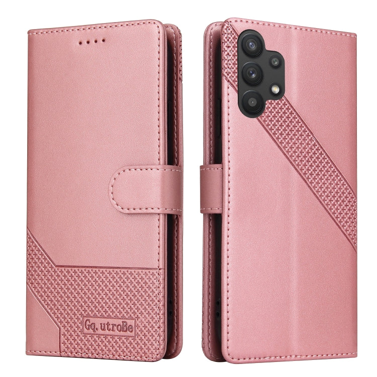 Custodia per telefono in pelle magnetica GQUTROBE Skin Feel, For Samsung Galaxy A32 5G, For Samsung Galaxy A40, For Samsung Galaxy A41, For Samsung Galaxy A42 5G