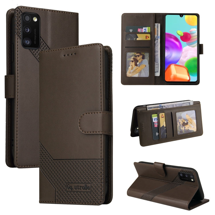 Custodia per telefono in pelle magnetica GQUTROBE Skin Feel, For Samsung Galaxy A32 5G, For Samsung Galaxy A40, For Samsung Galaxy A41, For Samsung Galaxy A42 5G