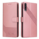 Custodia per telefono in pelle magnetica GQUTROBE Skin Feel, For Samsung Galaxy A50, For Samsung Galaxy A51 4G, For Samsung Galaxy A51 5G, For Samsung Galaxy A52 5G / 4G