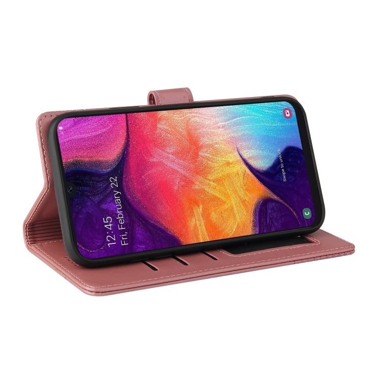 Custodia per telefono in pelle magnetica GQUTROBE Skin Feel, For Samsung Galaxy A50, For Samsung Galaxy A51 4G, For Samsung Galaxy A51 5G, For Samsung Galaxy A52 5G / 4G