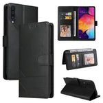 Custodia per telefono in pelle magnetica GQUTROBE Skin Feel, For Samsung Galaxy A50, For Samsung Galaxy A51 4G, For Samsung Galaxy A51 5G, For Samsung Galaxy A52 5G / 4G