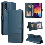 Custodia per telefono in pelle magnetica GQUTROBE Skin Feel, For Samsung Galaxy A50, For Samsung Galaxy A51 4G, For Samsung Galaxy A51 5G, For Samsung Galaxy A52 5G / 4G