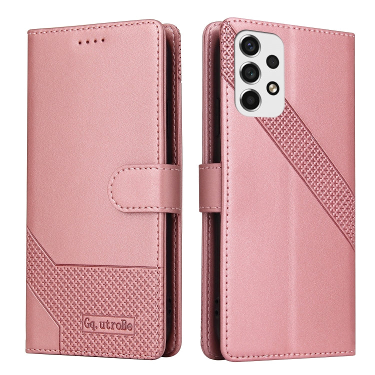 Custodia per telefono in pelle magnetica GQUTROBE Skin Feel, For Samsung Galaxy A53 5G, For Samsung Galaxy A70, For Samsung Galaxy A71 4G, For Samsung Galaxy A71 5G