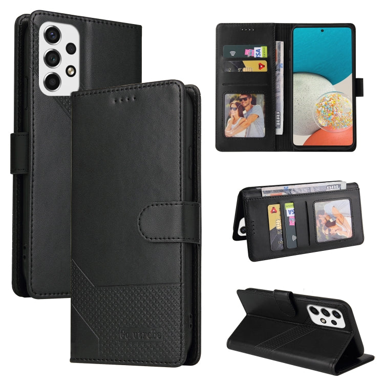 Custodia per telefono in pelle magnetica GQUTROBE Skin Feel, For Samsung Galaxy A53 5G, For Samsung Galaxy A70, For Samsung Galaxy A71 4G, For Samsung Galaxy A71 5G