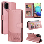 Custodia per telefono in pelle magnetica GQUTROBE Skin Feel, For Samsung Galaxy A53 5G, For Samsung Galaxy A70, For Samsung Galaxy A71 4G, For Samsung Galaxy A71 5G