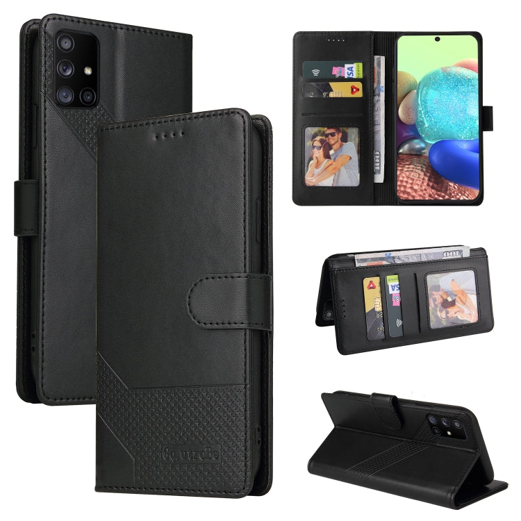 Custodia per telefono in pelle magnetica GQUTROBE Skin Feel, For Samsung Galaxy A53 5G, For Samsung Galaxy A70, For Samsung Galaxy A71 4G, For Samsung Galaxy A71 5G
