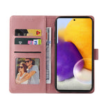Custodia per telefono in pelle magnetica GQUTROBE Skin Feel, For Samsung Galaxy A72 5G / 4G, For Samsung Galaxy A82 5G, For Samsung Galaxy A33 5G
