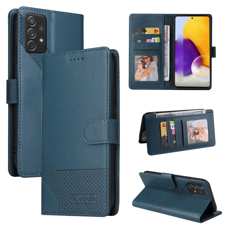 Custodia per telefono in pelle magnetica GQUTROBE Skin Feel, For Samsung Galaxy A72 5G / 4G, For Samsung Galaxy A82 5G, For Samsung Galaxy A33 5G
