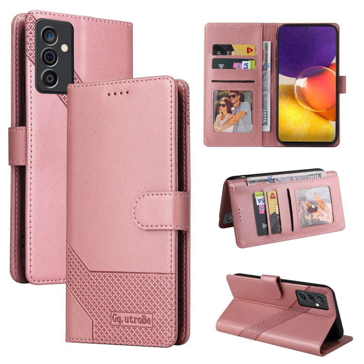 Custodia per telefono in pelle magnetica GQUTROBE Skin Feel, For Samsung Galaxy A72 5G / 4G, For Samsung Galaxy A82 5G, For Samsung Galaxy A33 5G
