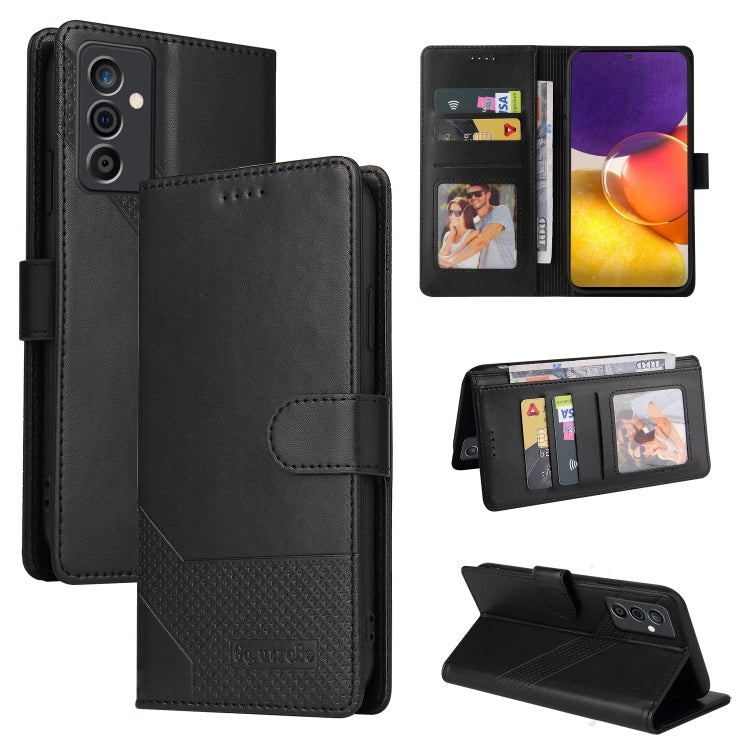 Custodia per telefono in pelle magnetica GQUTROBE Skin Feel, For Samsung Galaxy A72 5G / 4G, For Samsung Galaxy A82 5G, For Samsung Galaxy A33 5G