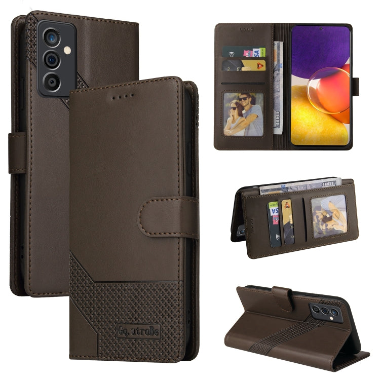 Custodia per telefono in pelle magnetica GQUTROBE Skin Feel, For Samsung Galaxy A72 5G / 4G, For Samsung Galaxy A82 5G, For Samsung Galaxy A33 5G