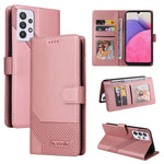Custodia per telefono in pelle magnetica GQUTROBE Skin Feel, For Samsung Galaxy A72 5G / 4G, For Samsung Galaxy A82 5G, For Samsung Galaxy A33 5G