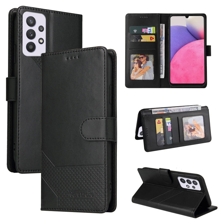 Custodia per telefono in pelle magnetica GQUTROBE Skin Feel, For Samsung Galaxy A72 5G / 4G, For Samsung Galaxy A82 5G, For Samsung Galaxy A33 5G