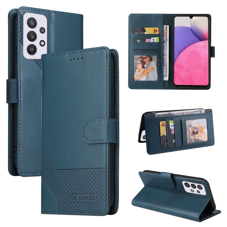 Custodia per telefono in pelle magnetica GQUTROBE Skin Feel, For Samsung Galaxy A72 5G / 4G, For Samsung Galaxy A82 5G, For Samsung Galaxy A33 5G
